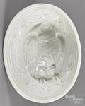 Pearlware eagle and stars food mold