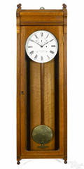 E Howard  Co 89 oak regulator clock