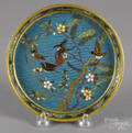 Chinese cloisonn dish
