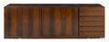 Danish Modern rosewood credenza