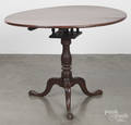 Queen Anne walnut tea table