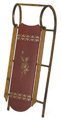 Painted sled late 19th c