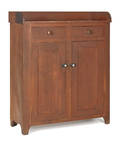 Pennsylvania painted pine jelly cupboard 19th c