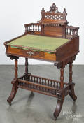 Victorian mahogany ladys writing desk