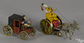 Two Lehmann tin windup toys