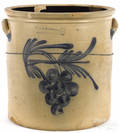 Sixgallon stoneware crock