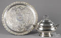 Silverplated tureen