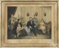 Color lithograph of General Grant and His Family