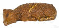 Redware figure of a reclining lamb 19th c