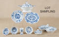 Approx 110 pieces of Meissen blue onion porcelain
