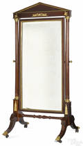 French Empire chevelle mirror ca 1820