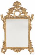 French giltwood mirror ca 1800