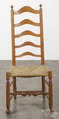 Delaware Valley ladderback side chair