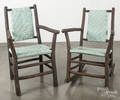 Two Old Hickory type chairs