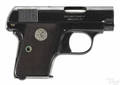 Colt model 1908 hammerless semiautomatic pistol