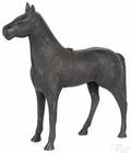 Cast iron figure of a horse late 19th c
