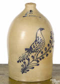 New York threegallon stoneware jug 19th c