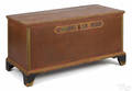 Pennsylvania painted poplar dower chest dated