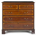 George III mahogany chest of drawers ca 1770