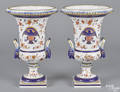 Pair of Samson porcelain urns ca 1900