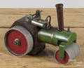 Mastrand painted aluminum live steam roller