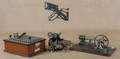 Group of miscellaneous scientific instruments and models