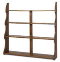 Mahogany hanging shelf late 19th c