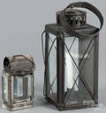 Two tin lanterns