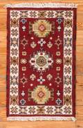 Kazak 21 x 34 Wool Rug