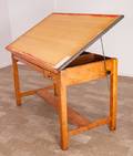 Oak Drafting Table