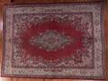 Antique Signed Iranian Isfahan 106 x 14 Rug