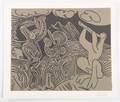 Picasso Danseurs Et Musicien Hand Signed Linocut