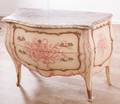 Marcel Tartaglia Marble Top Bombe Commode