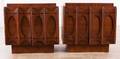 BrasiliaStyle Cabinet Nightstands Pair