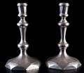 Williamsburg Stieff CW30 Pewter Candlesticks PR