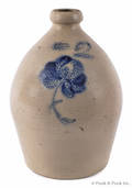 New York stoneware jug