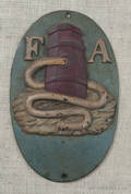 Firemans Association cast iron fire mark