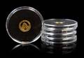 A Group of Five China Mint 2010 20 Yuan Gold