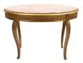 An Italian Louis XVI Style Giltwood Table