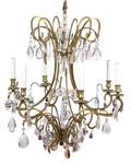 A Louis XVI Style Gilt Bronze SixLight Chandelier