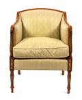 A Regency Style Upholstered Armchair