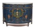 A Neoclassical Style Demilune Commode