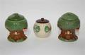 A Group of Three Haeger Pottery Cookie Jars