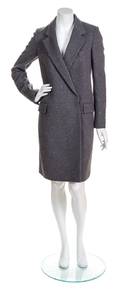 A Stella McCartney Gray Wool Coat