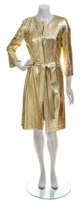 An Emilio Pucci Metallic Gold Coat