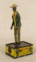 Marx tin litho  Dapper Dan Coon Jigger  dancing toy