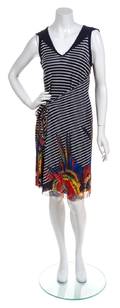 A Jean Paul Gaultier Soleil Navy Striped Dress