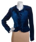 A Tom Ford Blue Velvet Blazer