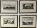 A Set of Four French Architectural Engravings