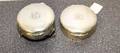 Two Canadian Silver Powder Boxes